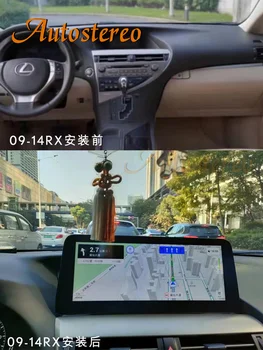 BNR Android 10 128G За Lexus RX270 2009 Oline Автоматично Обновяване на Авто Радио Мултимедиен Плейър GPS Навигация Авто Стерео Главното Устройство