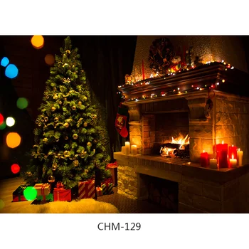 Художествена Тъкан Коледен Тематичен Фон За Снимки на закрито, Детски Портрет Фонове За фото студио, Подпори 21710 CHM-04
