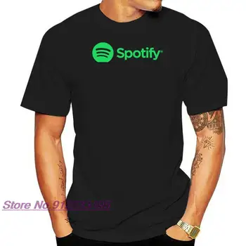 Тениска Spotify spotify music deezer tidal