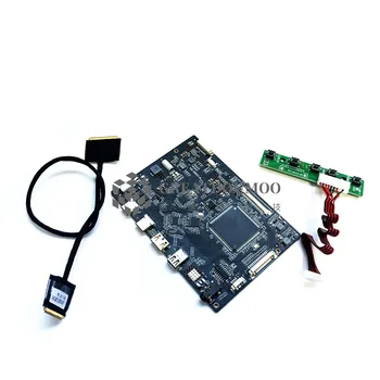 Такса с контролер LQ156D1JW31 4k с поддръжка на HDMI-конектор, съвместим Type-C Резолюция 3840x2160 40-пинов LCD екран