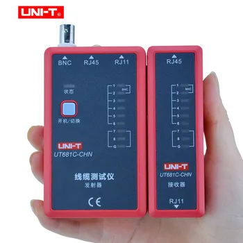 UNIT UT681L/UT681C/UT681HDMI Кабелен Тестер, Телефонна Линия/Проверка на Мрежова Линия/Инструмент за Ремонт на телефон Ethernet BNC HDMI
