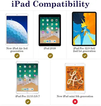 Молив случай Титуляр За Apple Молив 1-ва/2-ра, молив Ръкав ПУ Кожен Калъф с Цип Калъф За iPad 9/8th Поколение 10,2 
