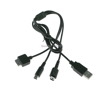 20PCS 3 in1 USB Зарядно Устройство, Кабел За Зареждане на Кабели за Nintendo NDSL NDSI PSV1000, Зарядни устройства, Кабели Кабели