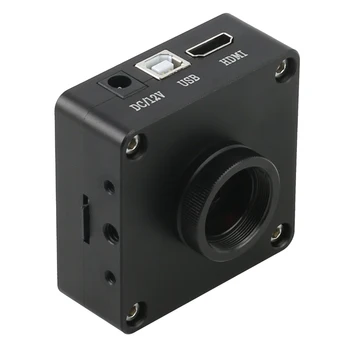 48MP 1080P 2K HDMI USB TF Видео Промишлена Лаборатория за Запояване Видео Микроскоп, Камера Голямо Поле за Ръчно Дъгата на Обектив