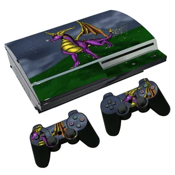 Стикер Spyro The Dragon Skin Стикер за PS3 Fat PlayStation 3 Конзолата и контролери За PS3 Fat Skins Vinyl Стикер