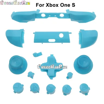 1 комплект 19 Цвята Чисто Покритие РБ LB Броня RT LT Предизвика Бутон Mod Комплект за Xbox One S X Тънък Контролер Аналогов Джойстик Dpad
