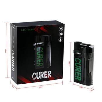 Curer 3-в-1 Контрол на температурата на Сушени билки, восък концентрати и гъста масло За печене Електрически комплект за нанасяне на петна