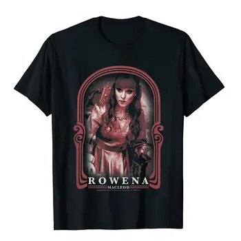 Свръхестествена Тениска Rowena Macleod Witchy Red Frame В Продажба на Дизайнерска Тениска Памучни Тениски За Студенти С 3D Принтом