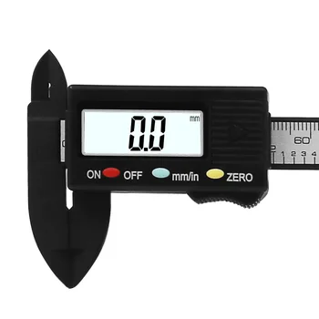 0-100 мм Електронен Цифров Штангенциркуль с Нониусом, Инструмент за Измерване, Измерване на Габарита за Измерване на Бижута, Цифрова Линия