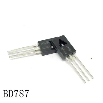 Транзистор Дарлингтън BD787 TO-126 4A/60V 10 бр./лот нови в наличност