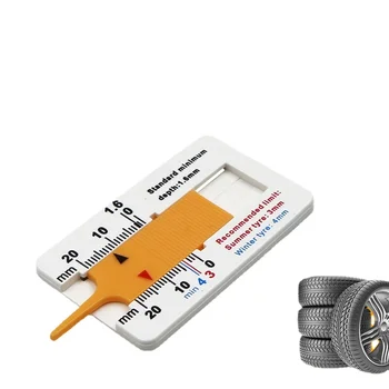 Измервателни Аксесоари 0-20 мм Индикатор за обработка на метал Авто Автомобилна Гума Четец на Дълбочина един Метър Дълбочина Страница Мотоциклетни Апарати