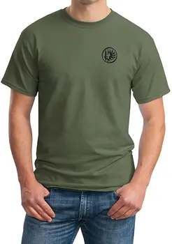 Военна Онлайн Мъжка Тениска от Памук Френския Чуждестранен Легион 2-ри Пехотен полк