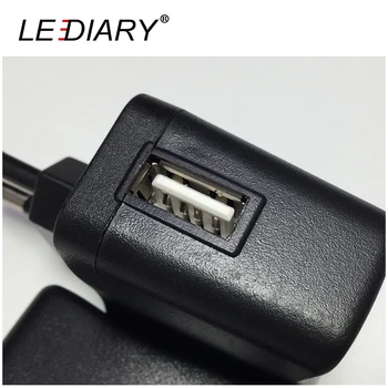 LEDIARY ЕС/САЩ Включете Адаптера на захранване 100-240 v КЪМ DC 5v 1A 1000mA USB Адаптер на Захранване Конвертор Адаптер за Зарядно Устройство 5,5x2,1mm